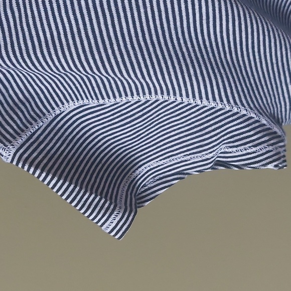 RALPH LAUREN, size M, navy/white color top, 100% cotton - Picture 5 of 7